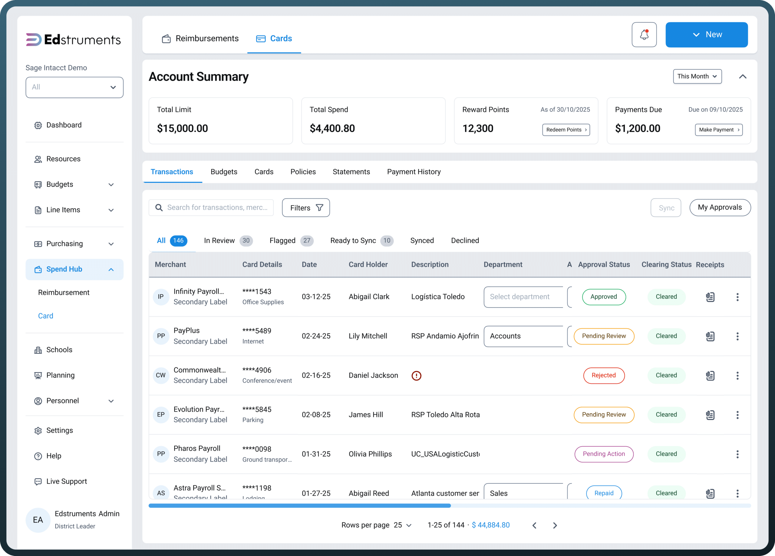 Modern finance software for education, nonprofits, and beyond.